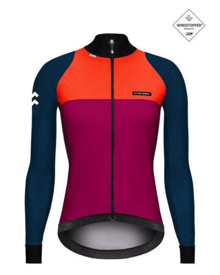 ETXEONDO Chaqueta Mujer 76 Gore-Tex Windstopper coral / magenta