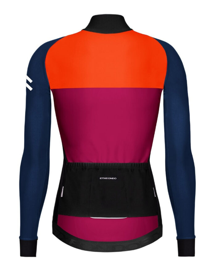 ETXEONDO Chaqueta Mujer 76 Gore-Tex Windstopper coral / magenta - Imagen 2