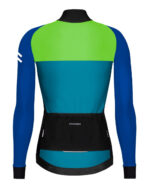 ETXEONDO Chaqueta Mujer 76 Gore-Tex Windstopper verde / azul - Imagen 2