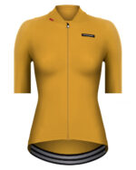 ETXEONDO Maillot Manga Corta Mujer Alda 110LW amarillo mostaza
