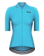 ETXEONDO Maillot Manga Corta Mujer Alda 110LW azul cielo