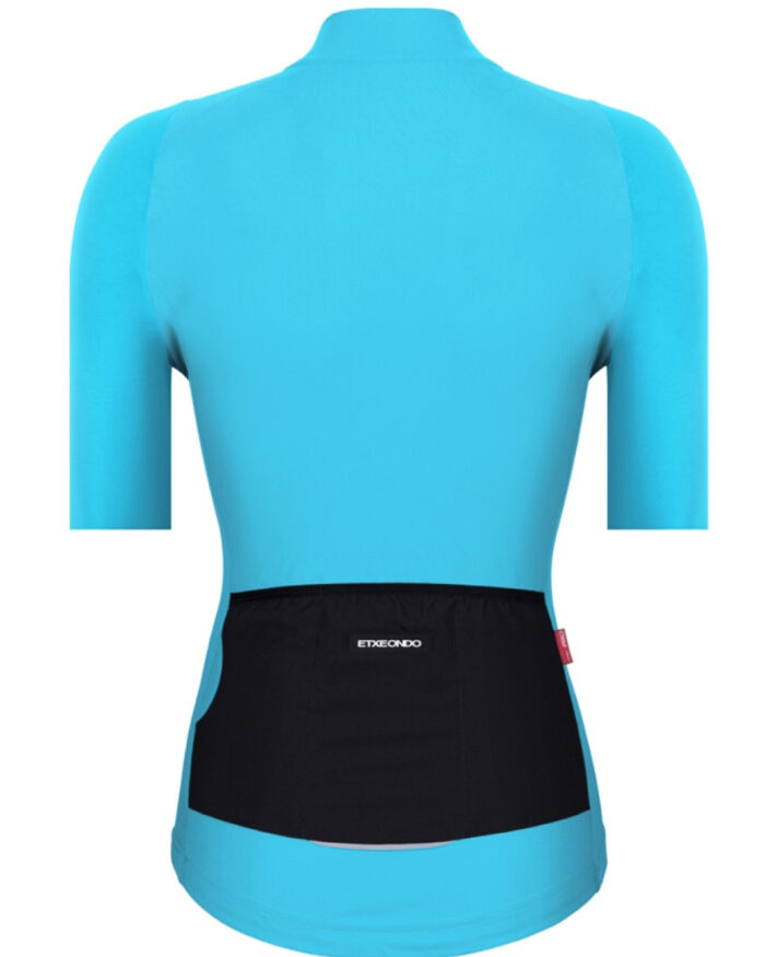 ETXEONDO Maillot Manga Corta Mujer Alda 110LW azul cielo - Imagen 2