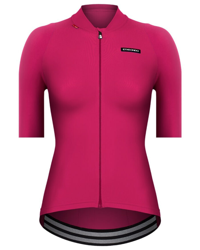ALDA-110-FUC-1 ETXEONDO Maillot Manga Corta Mujer Alda 110LW fucsia - Imagen 1