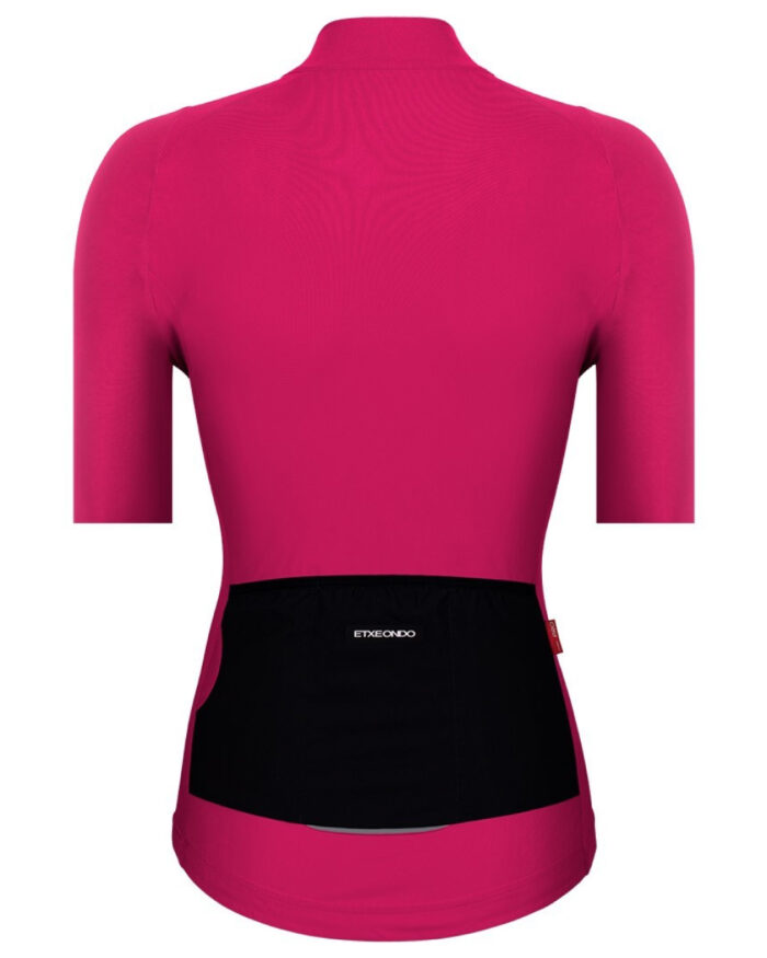 ETXEONDO Maillot Manga Corta Mujer Alda 110LW fucsia - Imagen 2