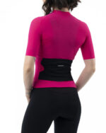 ETXEONDO Maillot Manga Corta Mujer Alda 110LW fucsia - Imagen 4