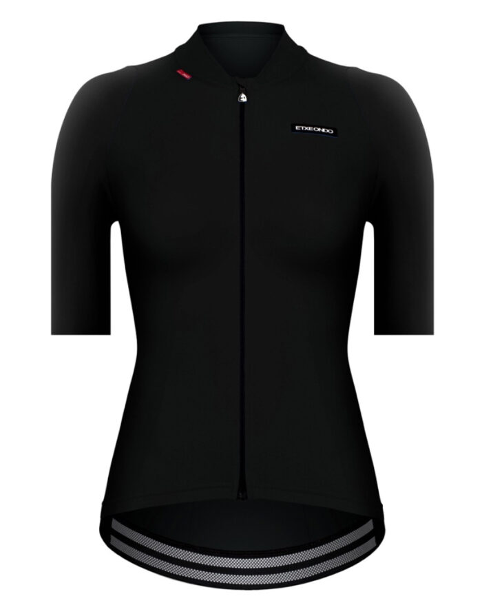 ALDA-110-NE-1 ETXEONDO Maillot Manga Corta Mujer Alda 110LW negro - Imagen 1