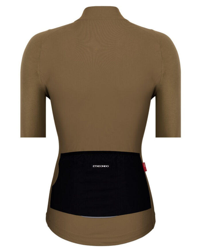 ETXEONDO Maillot Manga Corta Mujer Alda 110LW pardo - Imagen 2
