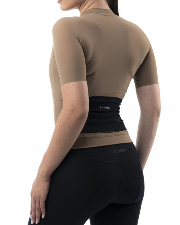 ETXEONDO Maillot Manga Corta Mujer Alda 110LW pardo - Imagen 4