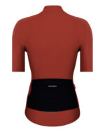ETXEONDO Maillot Manga Corta Mujer Alda 110LW rojo caldera - Imagen 2
