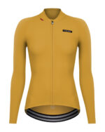 ETXEONDO Maillot Manga Larga Mujer Alda amarillo mostaza