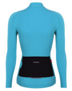 ETXEONDO Maillot Manga Larga Mujer Alda azul cielo - Imagen 2