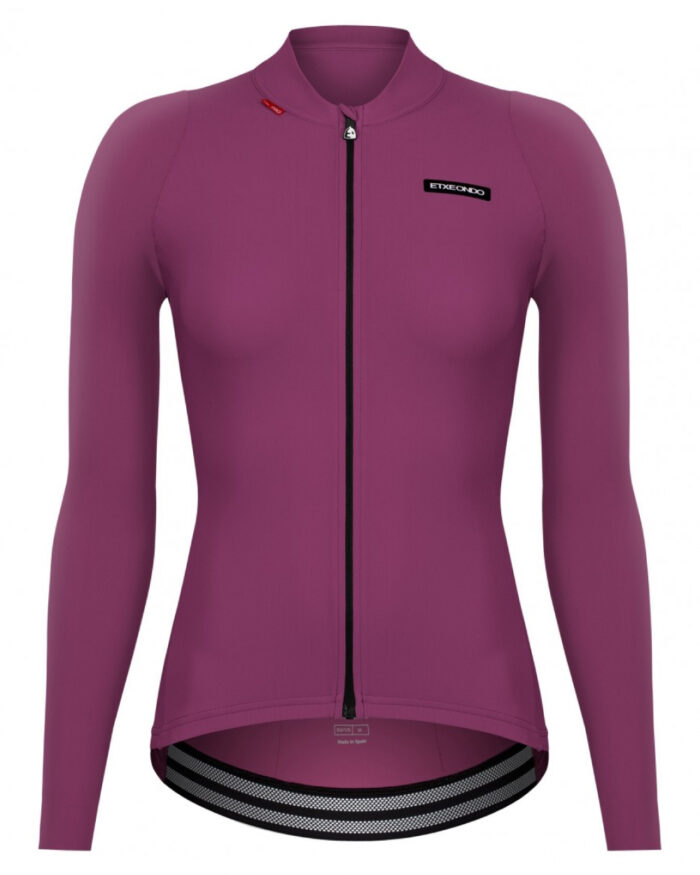 ETXEONDO Maillot Manga Larga Mujer Alda frambuesa - Imagen 1