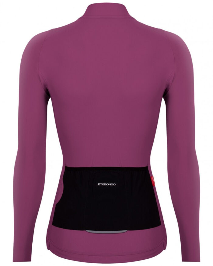 ETXEONDO Maillot Manga Larga Mujer Alda frambuesa - Imagen 2
