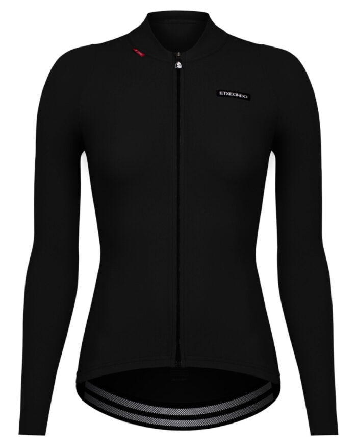 ALDA-NE-1 ETXEONDO Maillot Manga Larga Mujer Alda negro - Imagen 1