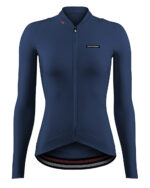 ETXEONDO Maillot Manga Larga Mujer Alda Thermo BI azul marino