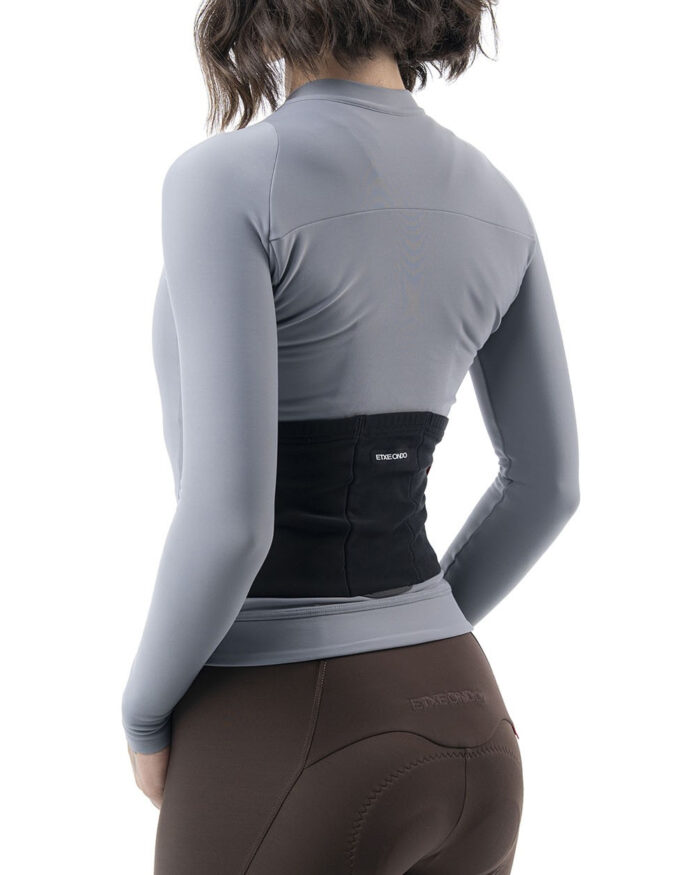 ETXEONDO Maillot Manga Larga Mujer Alda Thermo BI gris piedra - Imagen 4