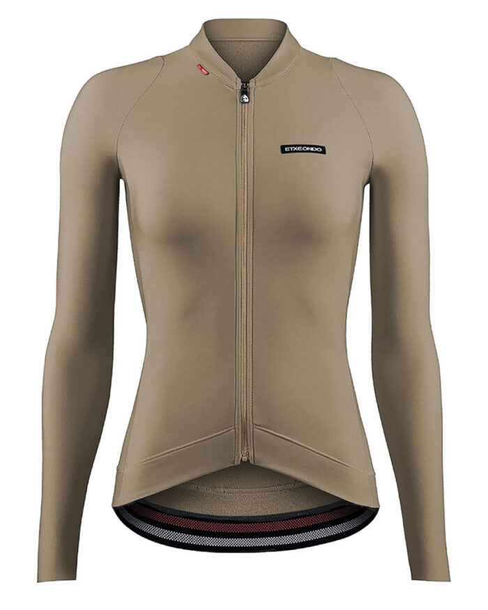 ALDA-TH-MARR-1 ETXEONDO Maillot Manga Larga Mujer Alda Thermo BI pardo - Imagen 1