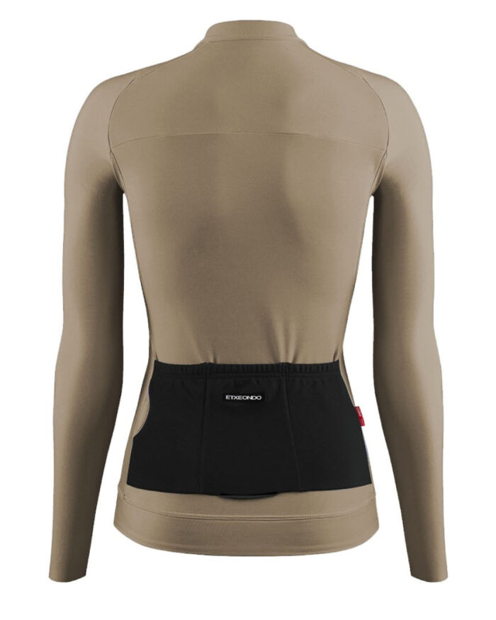 ETXEONDO Maillot Manga Larga Mujer Alda Thermo BI pardo - Imagen 2