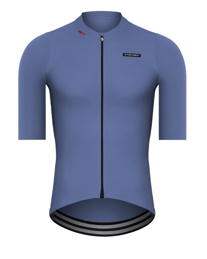 ALDE-MC-AZ-PUR-1 ETXEONDO Maillot Manga Corta Hombre Alde azul púrpura - Imagen 1