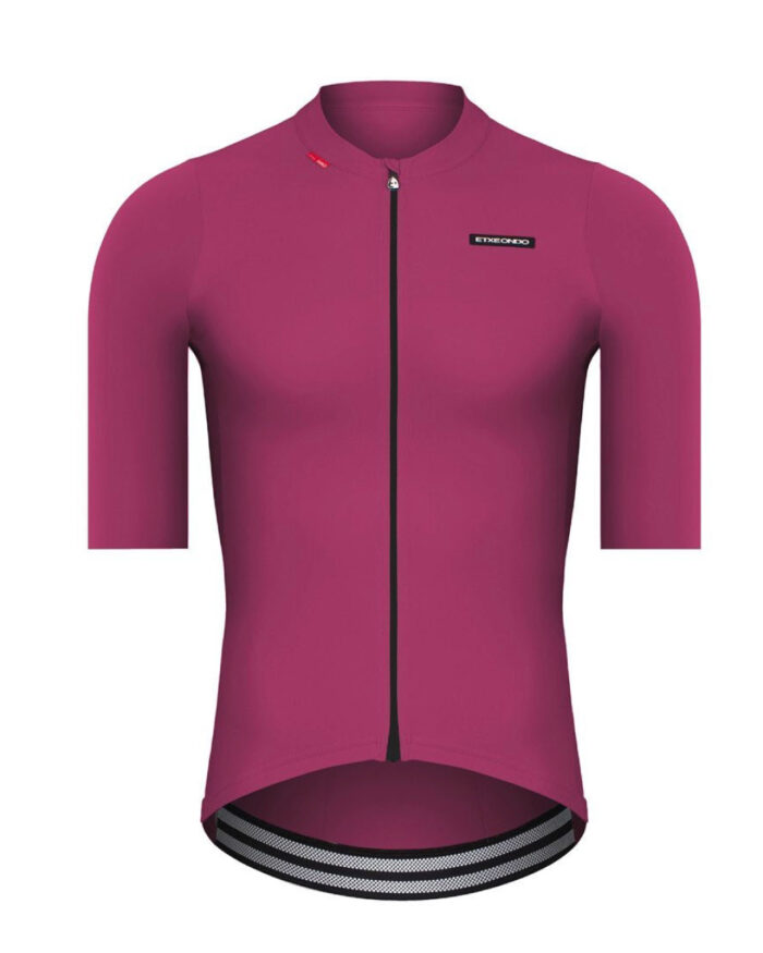 ALDE-MC-FRAM-1 ETXEONDO Maillot Manga Corta Hombre Alde frambuesa - Imagen 1