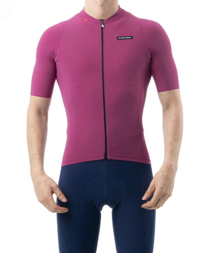 ETXEONDO Maillot Manga Corta Hombre Alde frambuesa - Imagen 3