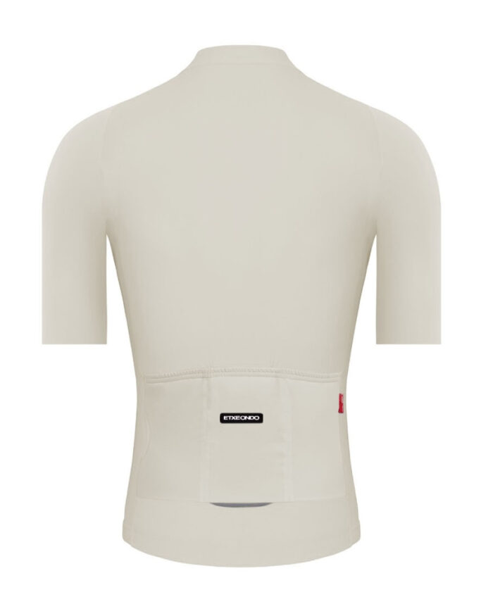 ETXEONDO Maillot Manga Corta Hombre Alde marfil - Imagen 2