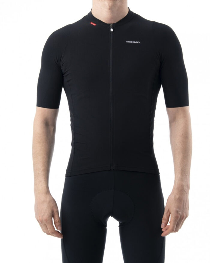 ETXEONDO Maillot Manga Corta Hombre Alde negro - Imagen 3