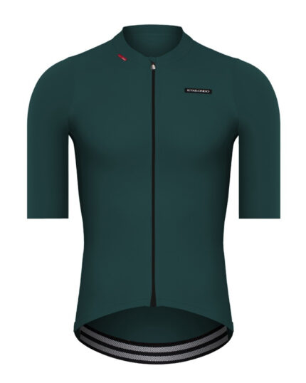ETXEONDO Maillot Manga Corta Hombre Alde verde oscuro