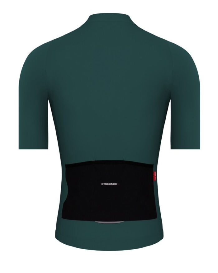 ETXEONDO Maillot Manga Corta Hombre Alde verde oscuro - Imagen 2