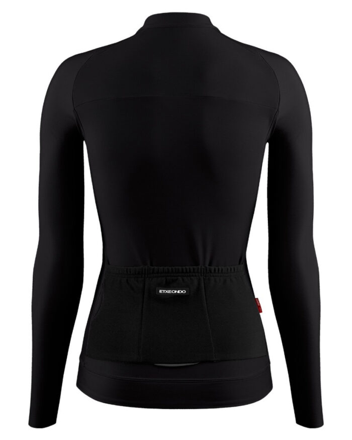 ETXEONDO Maillot Manga Larga Mujer Alda Thermo negro - Imagen 2