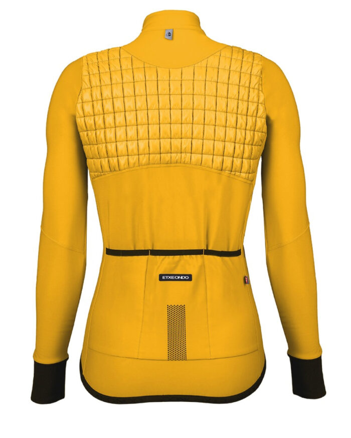 ETXEONDO Chaqueta Mujer Ara Primaloft amarillo mostaza - Imagen 2