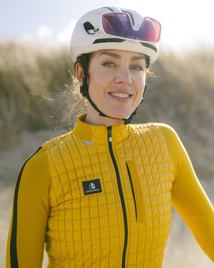 ETXEONDO Chaqueta Mujer Ara Primaloft amarillo mostaza - Imagen 3