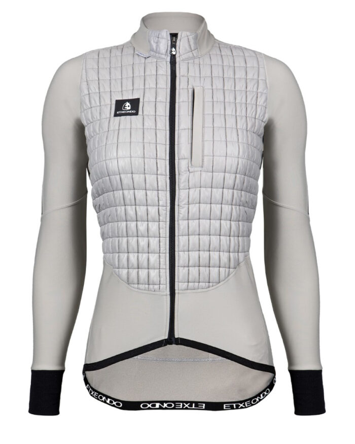 ETXEONDO Chaqueta Mujer Ara Primaloft gris perla - Imagen 1