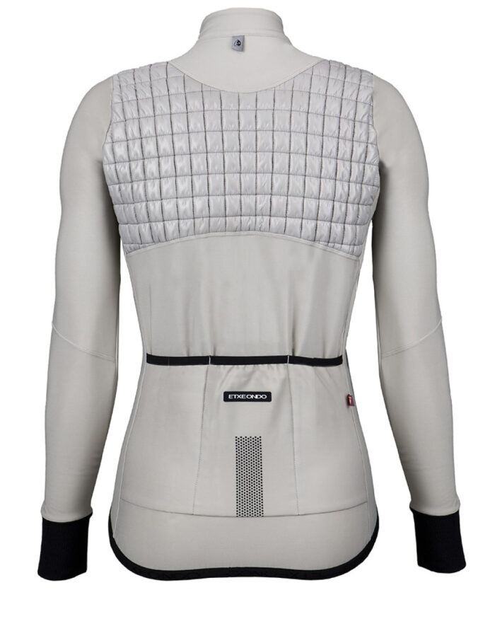ETXEONDO Chaqueta Mujer Ara Primaloft gris perla - Imagen 2