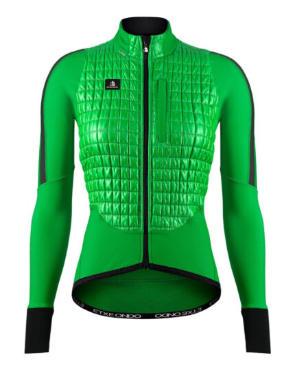 ETXEONDO Chaqueta Mujer Ara Primaloft verde manzana