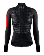 ETXEONDO Chaqueta Mujer Ara Primaloft rojo / negro