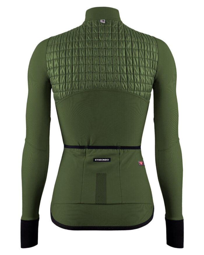 ETXEONDO Chaqueta Mujer Ara Primaloft verde kaqui - Imagen 2