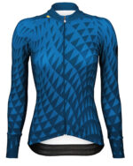 ETXEONDO Maillot Manga Larga Mujer Aran azul