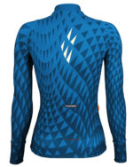 ETXEONDO Maillot Manga Larga Mujer Aran azul - Imagen 2