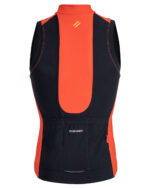 ETXEONDO Chaleco Mujer Arima Gore-Tex Windstopper naranja - Imagen 2