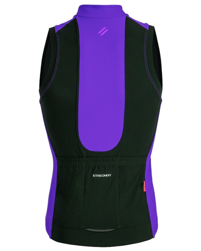 ETXEONDO Chaleco Mujer Arima Gore-Tex Windstopper violeta - Imagen 2