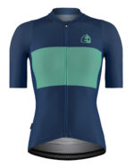 ETXEONDO Maillot Manga Corta Mujer Bika azul