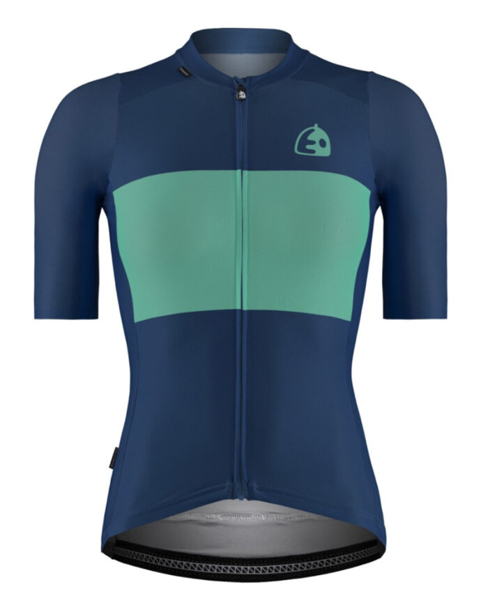 BIKA-AZ-1 ETXEONDO Maillot Manga Corta Mujer Bika azul - Imagen 1