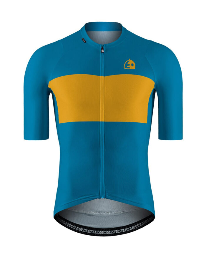 BIKO-MC-AZ-1 ETXEONDO Maillot Manga Corta Hombre Biko azul norte - Imagen 1