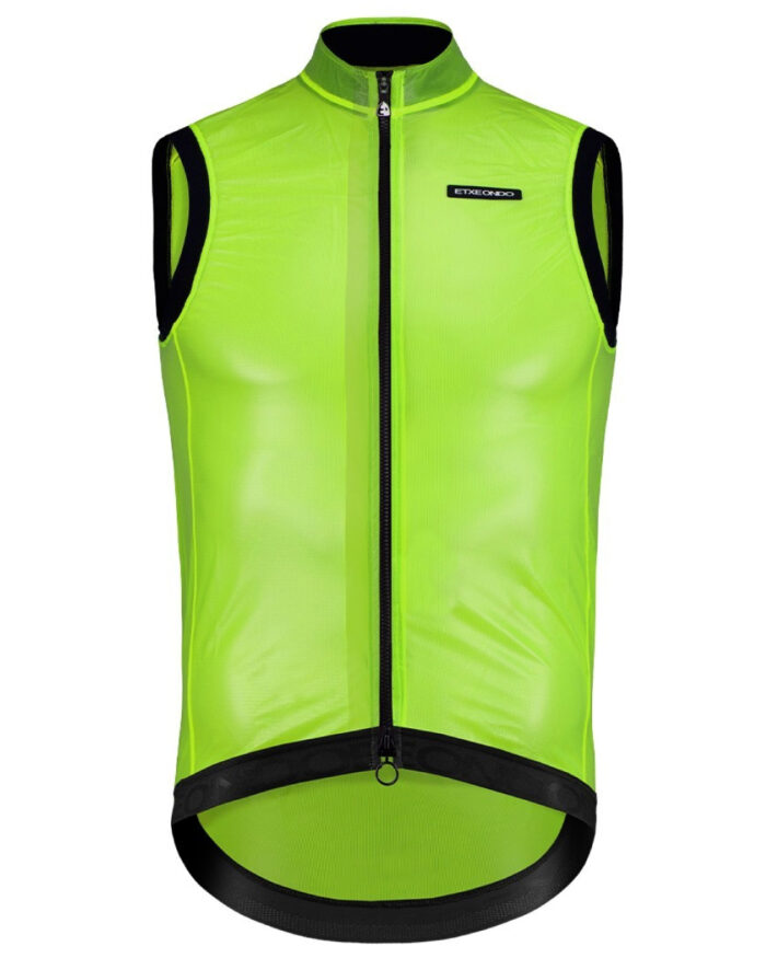 BUSTI-AMARILLO-1 ETXEONDO Chaleco Hombre Busti amarillo fluor - Imagen 1