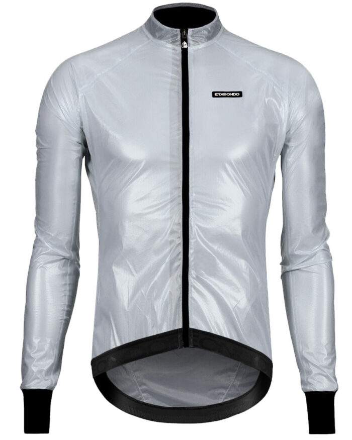 ETXEONDO Capa Cortavientos Hombre Busti blanco - Imagen 1