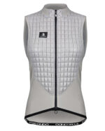ETXEONDO Chaleco Mujer Ara Primaloft amarillo gris perla