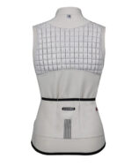 ETXEONDO Chaleco Mujer Ara Primaloft amarillo gris perla - Imagen 2