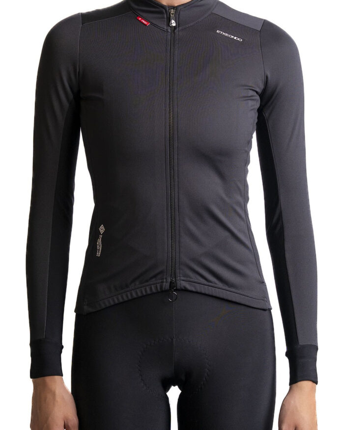 ETXEONDO Chaqueta Mujer Dena Gore-Tex Windstopper negro - Imagen 3