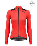 ETXEONDO Chaqueta Mujer Dena Gore-Tex Windstopper rojo sandia / negro